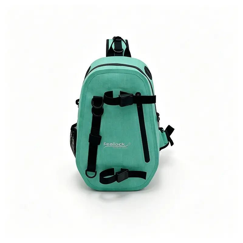 8L জলরোধী স্লিং ব্যাগ — RF ওয়েল্ডেড, YKK, IPX6